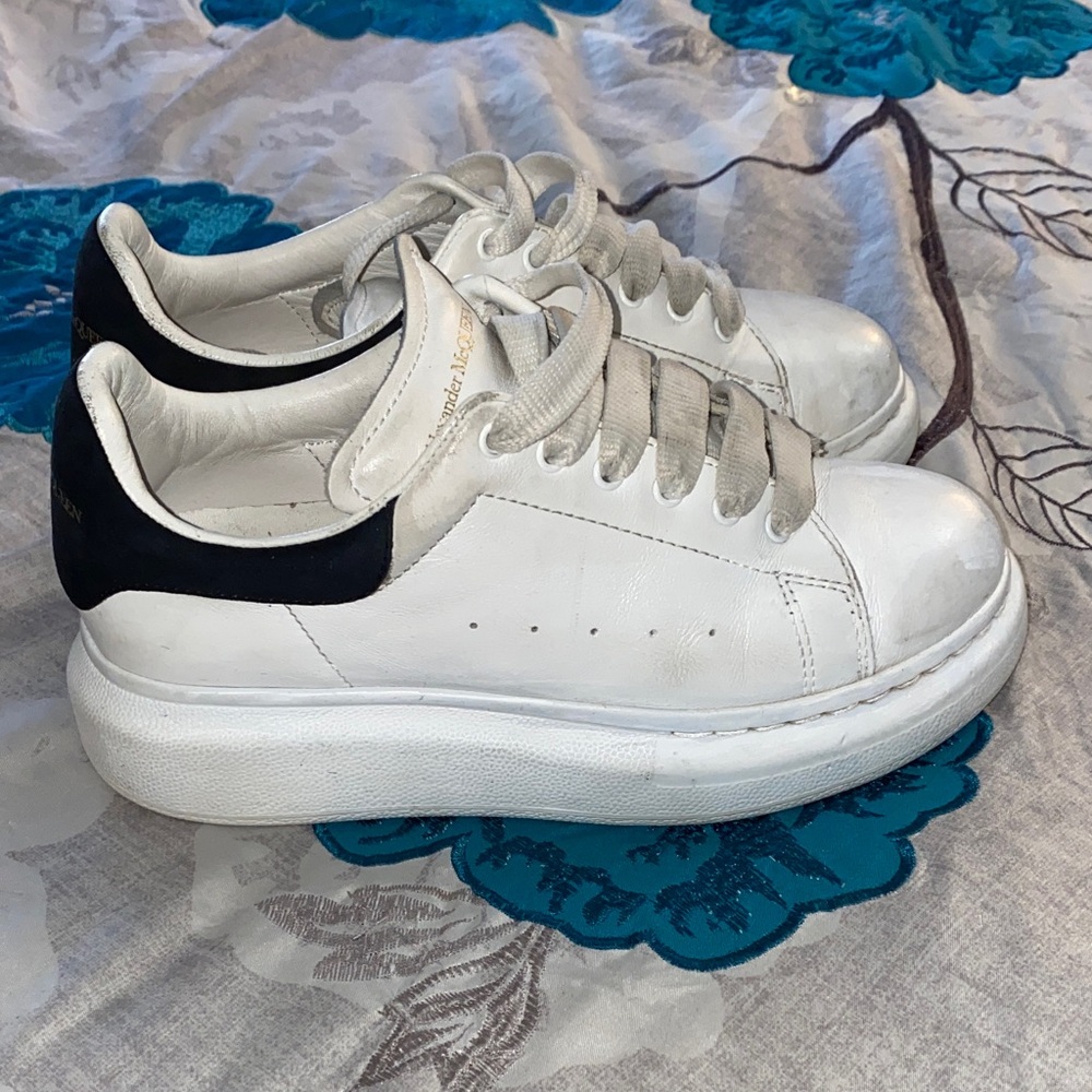 Alexander McQueen Oversized White Sneakers